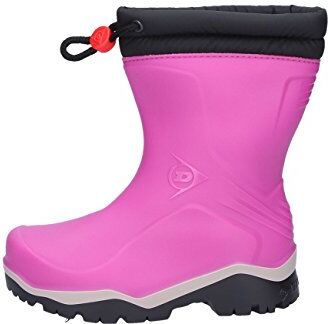 Dunlop Protective Footwear Kids Blizzard Unisex bambini Stivali di gomma, Rosa 31 EU