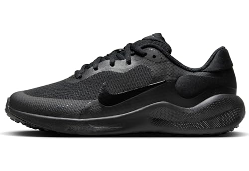 Nike Revolution 7 (GS), Basso, Nero Antracite, 38 EU