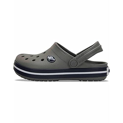 Crocs Crocband Clog K, Zoccoli Unisex Bambini e ragazzi, Smoke Navy, 33/34 EU