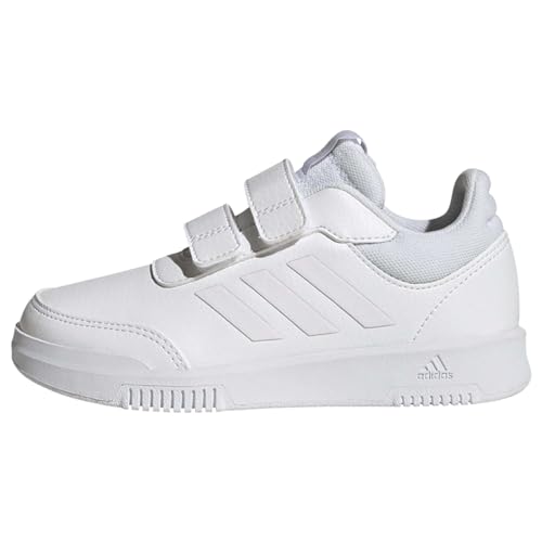 Adidas Tensaur Hook and Loop Shoes, Sneakers Unisex Bambini e ragazzi, Ftwr White Ftwr White Grey One, 35.5 EU