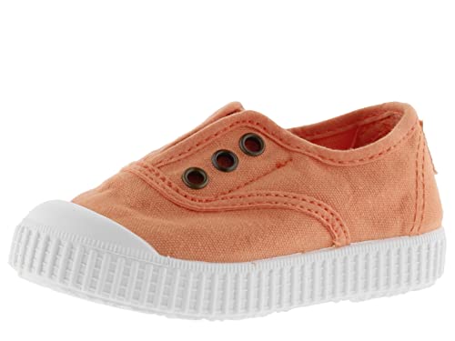 victoria 106627, 1915 Inglesa TINTAA DREC, Lona Zapatilla Elástico, Scarpe da Ginnastica Basse Unisex-Bambini, Pomelo, 19 EU