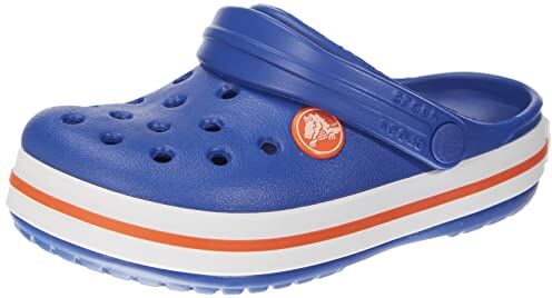 Crocs Crocband Clog T, Zoccoli, Unisex Bambini e ragazzi, Blu (Cerulean Blue), 19/20 EU