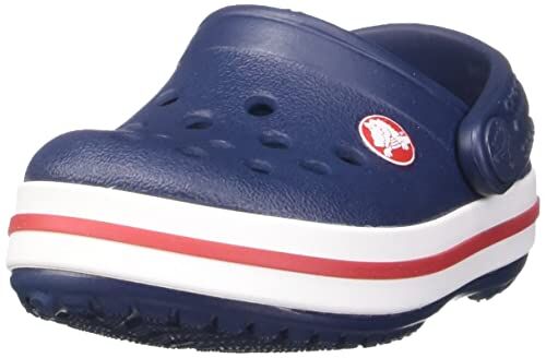 Crocs Crocband Clog T, Zoccoli Unisex Bambini e ragazzi, Navy Red, 20/21 EU