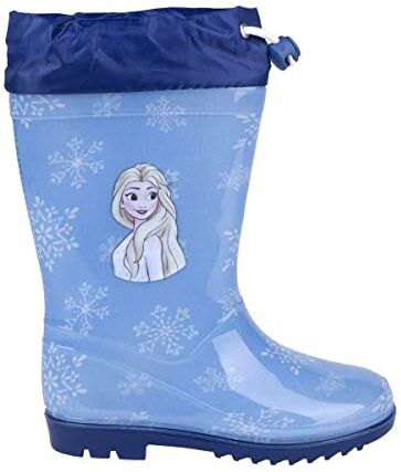 CERDÁ LIFE'S LITTLE MOMENTS Stivali Pioggia PVC Frozen II Blue, metà Polpaccio Unisex-Bambini, Blu, 30 EU