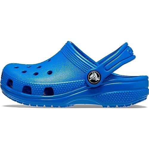 Crocs Classic Clog T, Zoccoli Unisex Bambini e ragazzi, Blue Bolt, 19/20 EU