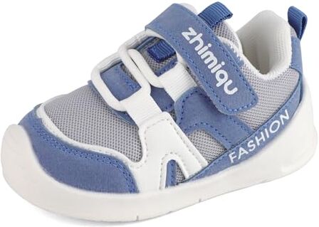 Cheerful Mario 1-3 Anni Scarpine Primi Passi Bimbo Bimba Sneaker Casual Scarpe Neonato Traspirante e Antiscivolo Blu Scuro 22 EU