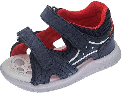 Chicco , Sandali con Doppio Velcro, Confortevoli, Leggeri, Flessibili e Traspiranti, Bambini E Ragazzi, Designed in Italy