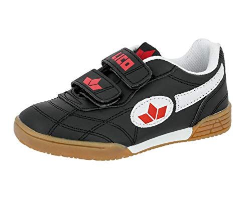 Lico Bernie V, Sneakers, Black/White/Red, 39 EU