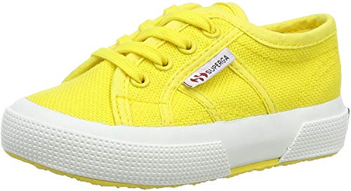 Superga 2750 BABY CLASSIC, Sneaker, Unisex Bambini e ragazzi, Giallo (Yellow Sunflower 176), 23 EU