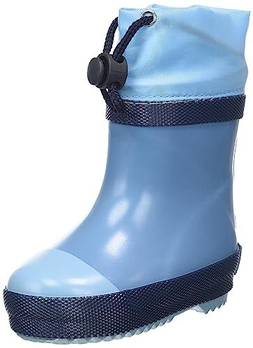 Playshoes Stivali da Pioggia, Gomma Unisex-Bambini, 7 Blu, 19 EU