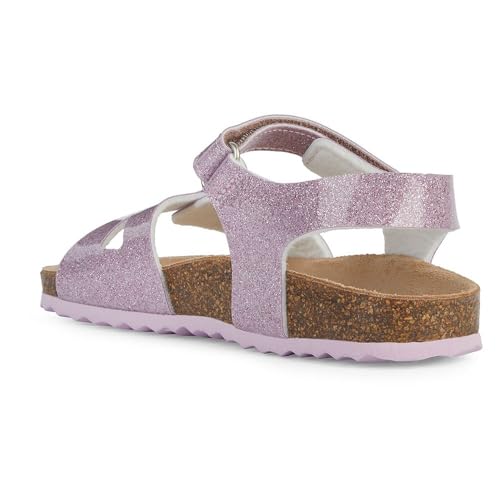 Geox J Adriel Girl C, Sandali, Rosa, 34 EU