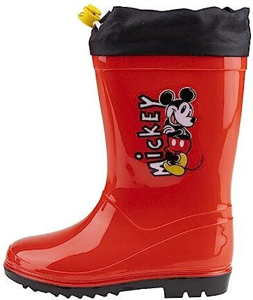 Mickey Mouse Stivali da Acqua per Bambini , Taglia Calzature 24