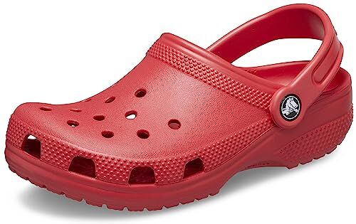 Crocs Classic Clog K, Zoccoli Unisex Bambini e ragazzi, Varsity Red, 32/33 EU