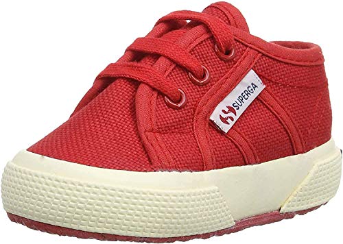 Superga 2750 BABY CLASSIC, Sneaker, Unisex Bambini e ragazzi, Rosso (Red 975), 18 EU