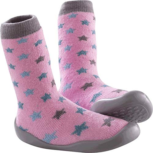 Tichoups Pantofole a Forma di Stella, Colore: Rosa