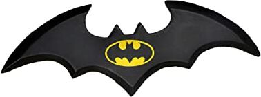 Ciao - Batarang Arma Batman Accessorio Travestimento Originale DC Comics Costumi, Colore Nero, Taglia Unica,