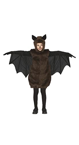 Fiestas GUiRCA Costume da Pipistrello Peloso per Bambini 10-12 Anni