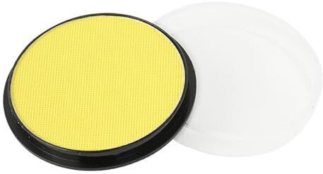 harayaa Pittura del viso, tavolozza di trucco multiuso con pigmenti di da 30G per costumi in maschera, cosplay, , feste sul palco, , GIALLO