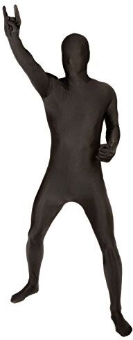 Morphsuits M-SUIT Costume NERO black ORIGINALE Taglia XXLarge 6'2-6'9 (188cm-206cm)