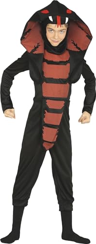 Fiestas GUiRCA Costume Ninja Cobra da ragazzo, 10-12 anni (142-148 cm)