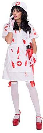 Folat Costume da infermiera zombie S-M