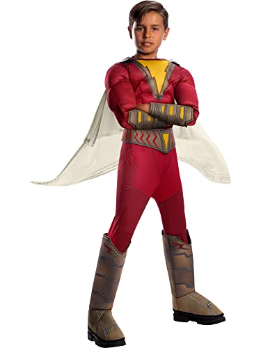 Rubie's Costume ufficiale DC Comic Shazam!, da supereroe per bambini, taglia L, età 8-10 anni