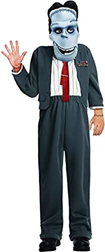 Ciao - Hotel Transylvania Costume Frank con Maschera per Bambini, Grigio, 8-10 anni,