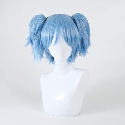 Chtom Sally Face Cosplay Wig Sallyface Cosplay Puntelli Puntelli Accessori Sally Costume Capelli di capelli sintetici resistenti al calore + tappo della parrucca