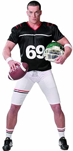 Fiestas GUiRCA Costume Quarterback Uomo Adulto Taglia L 52-54