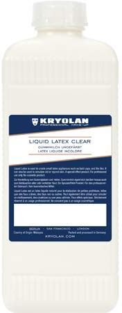 Kryolan LATTICE LIQUIDO 500 ML trucco make up bodypainting