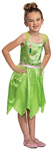 DISGUISE Costume Trilly Standard Bambina, Verde Vestito Carnevale Trilly Bambina, Costumi Di Carnevale Per Bambini Taglia XS