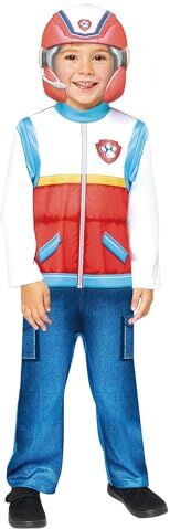 amscan (9909119) Child Boys Ryder Classic Costume (4-6yr) Paw Patrol