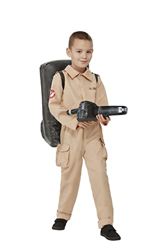 SMIFFYS Ghostbusters Childs Costume, Jumpsuit & Inflatable Backpack, (M)