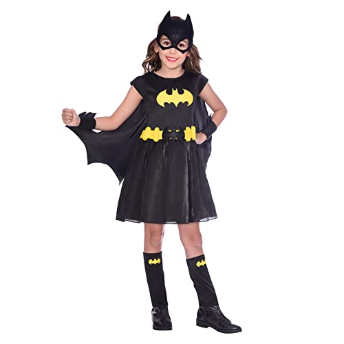 amscan Costume da Supereroe per Bambina Batgirl Classica Extra Piccolo (3-4 Anni)