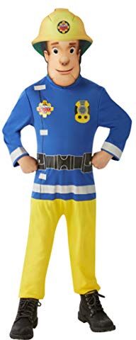 Rubie's I 620779-M Costume per Bambini Sam Il Pompiere Deluxe B.No, M