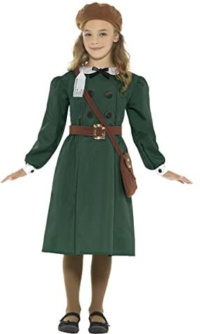 SMIFFYS WW2 Evacuee Girl Costume (L)