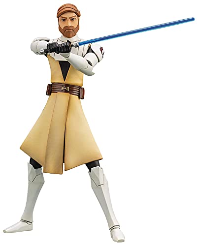 Kotobukiya Star Wars: The Clone Wars ARTFX+ Obi Wan Kenobi Clone Wars Version