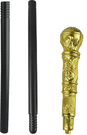 Chaies Principessa Sceptre Prop Stick Stick   Bacchetta da passeggio con scettro di canna per Halloween Cosplay King,Accessori per costumi di Halloween King Cosplay Prop, forniture a tema per feste di