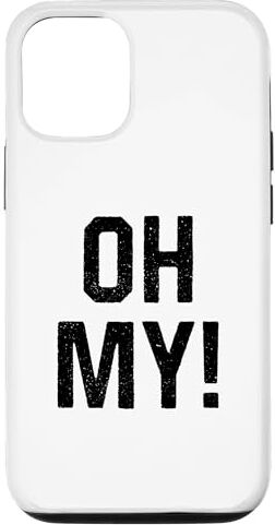 Oh My Funny Halloween Day Costume Party Idea Custodia per iPhone 12/12 Pro Oh, mia divertente idea per una festa in costume per Halloween