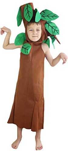 Petitebelle Halloween Xmas Fruit Vegetables Unisex Costume Party Dress Clothing (11-14years Tree)