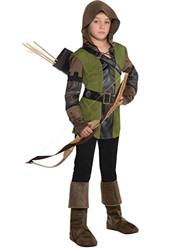 amscan Bambini ragazzi adolescenti Principe dei ladri Robin Hood Costume Libro Bambini (8-10 anni)