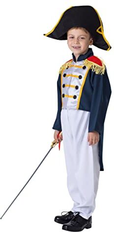 Dress Up America Storico Colonial Generale Costume Set Per Bambini