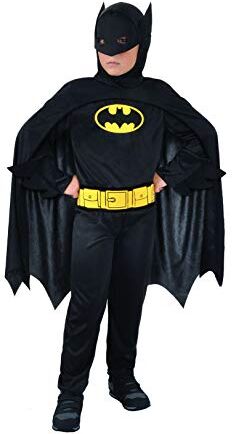 Ciao - Batman Dark Knight Costume Bambino Originale DC Comics (Taglia 3-4 Anni), Colore,