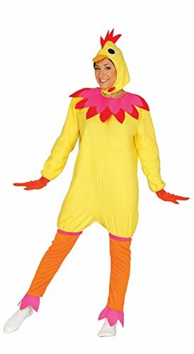 Fiestas GUiRCA Costume da Gallina uomom Donna