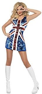 SMIFFYS Fever All that Glitters Rule Britannia Costume (S)