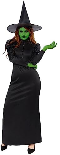 amscan 9917849 Costume da strega malvagia di Halloween, multicolore, taglia: 44-56