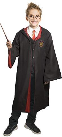 Ciao - Harry Potter Deluxe costume travestimento bambino originale (Taglia 7-9 anni) con bacchetta