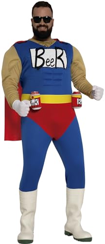 Fiestas GUiRCA Superhero Costume Beerman Uomo Birra