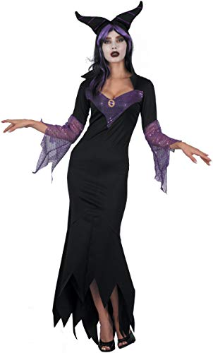 Ciao Strega Malefica costume travestimento bambina (Taglia 7-10 anni)