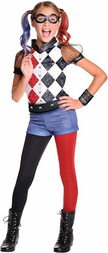 Rubie's Costume Harley Quinn, Multicolore, 5 7 anni